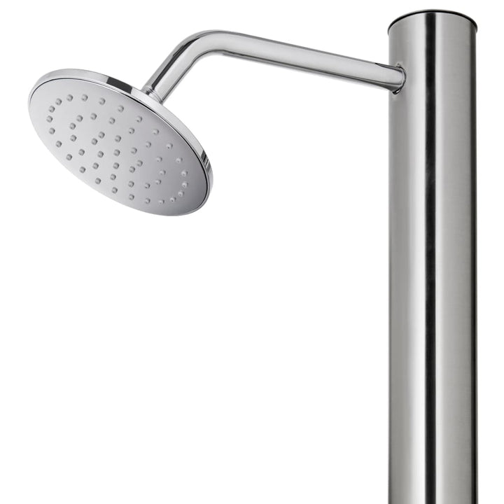 Duș De Grădină Cu Bază , 220 Cm, Oțel Inoxidabil