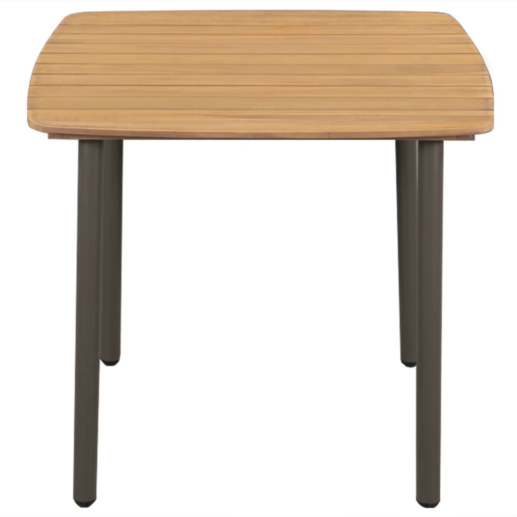 Set Mobilier De Grădină, 5 Piese, , Poliratan