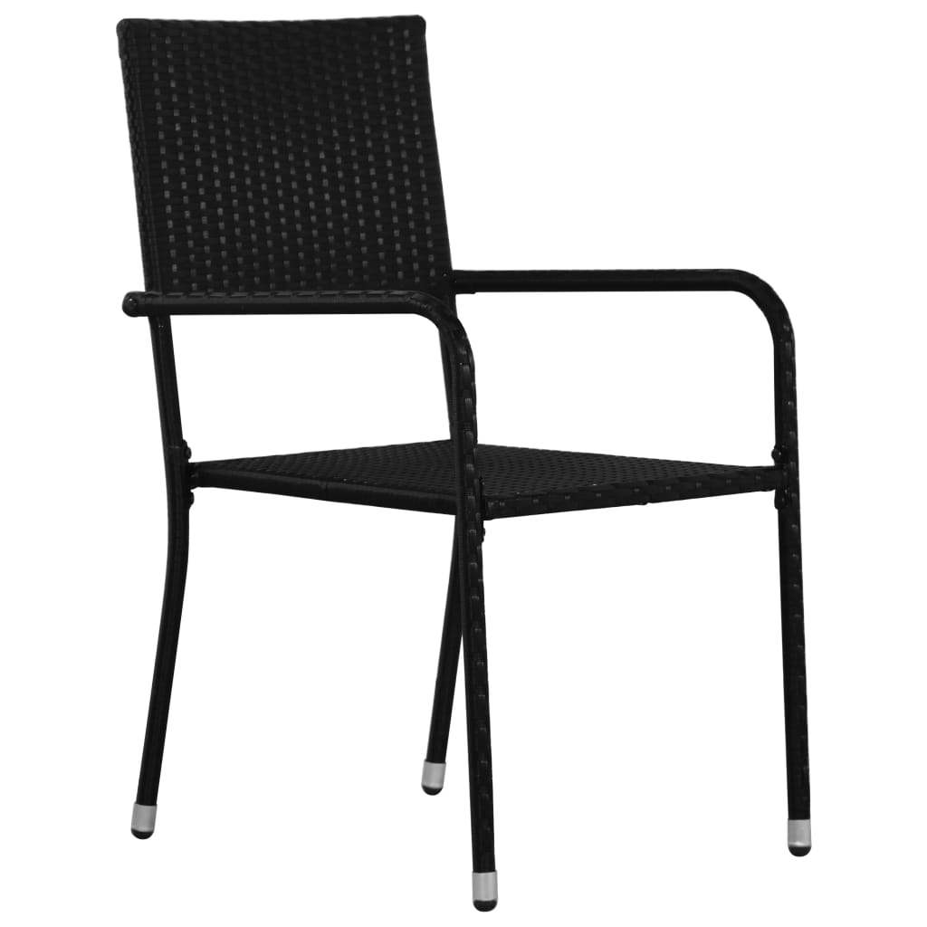 Set Mobilier De Grădină, 7 Piese, , Poli Ratan