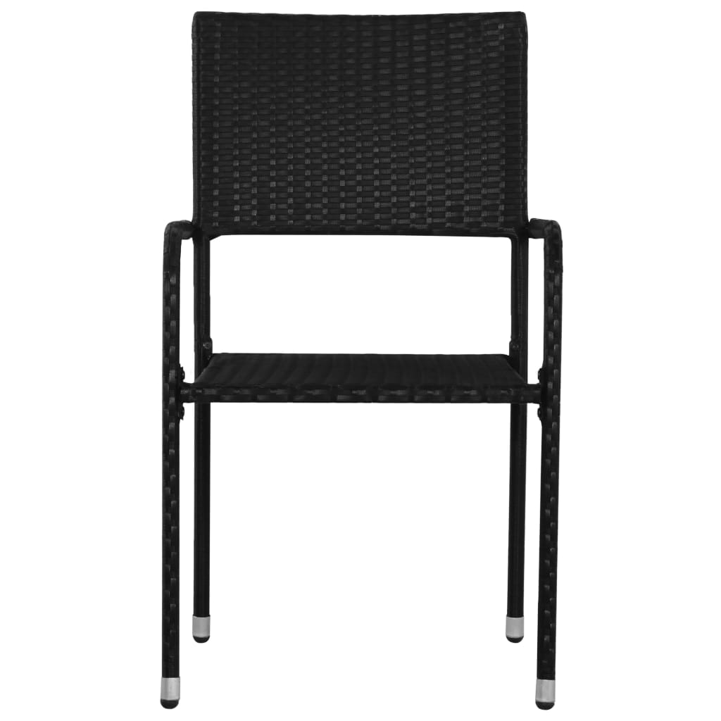 Set Mobilier De Grădină, 7 Piese, , Poli Ratan