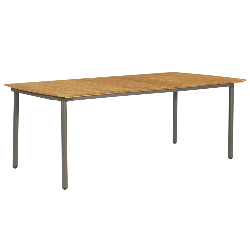 Set Mobilier De Grădină, 9 Piese, , Poliratan