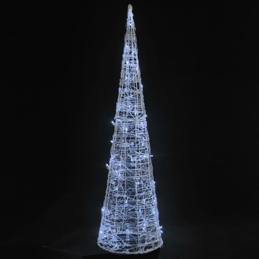 Piramidă Decorativă Con De Lumini Cu Led Acril