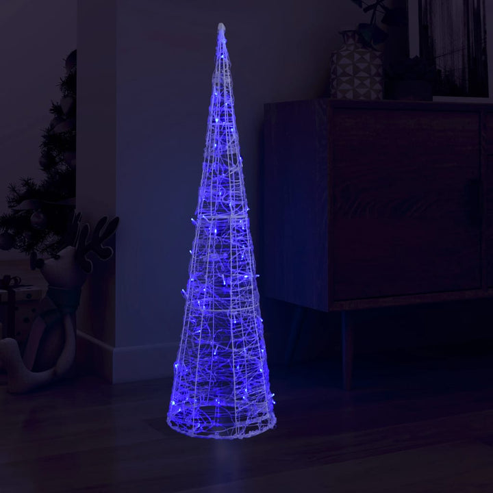 Piramidă Decorativă Con De Lumini Cu Led Acril