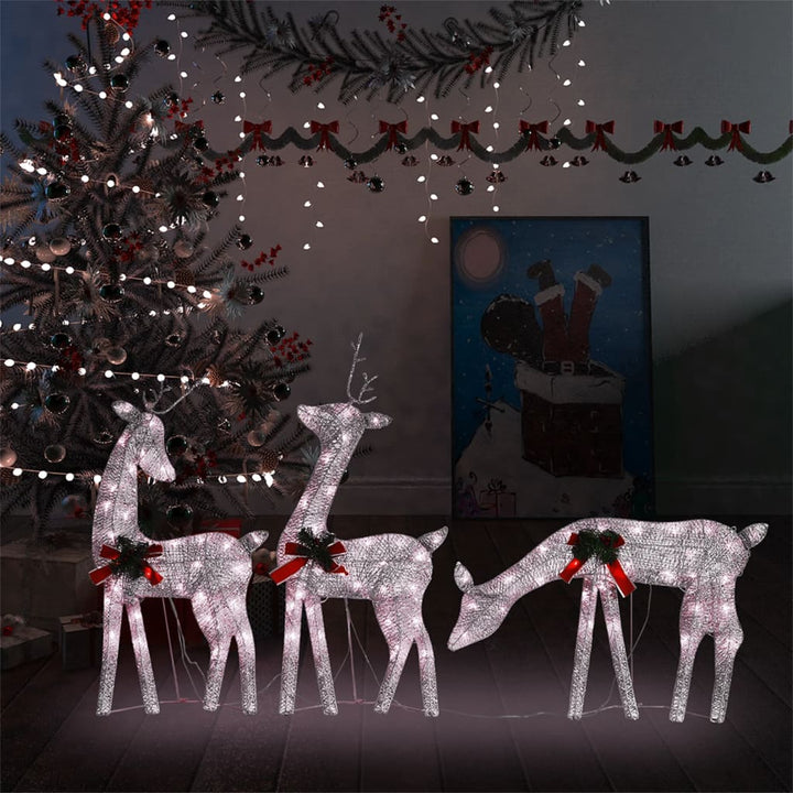 Decoratune De Crăciun Ren 3 Buc 90 Led-Uri