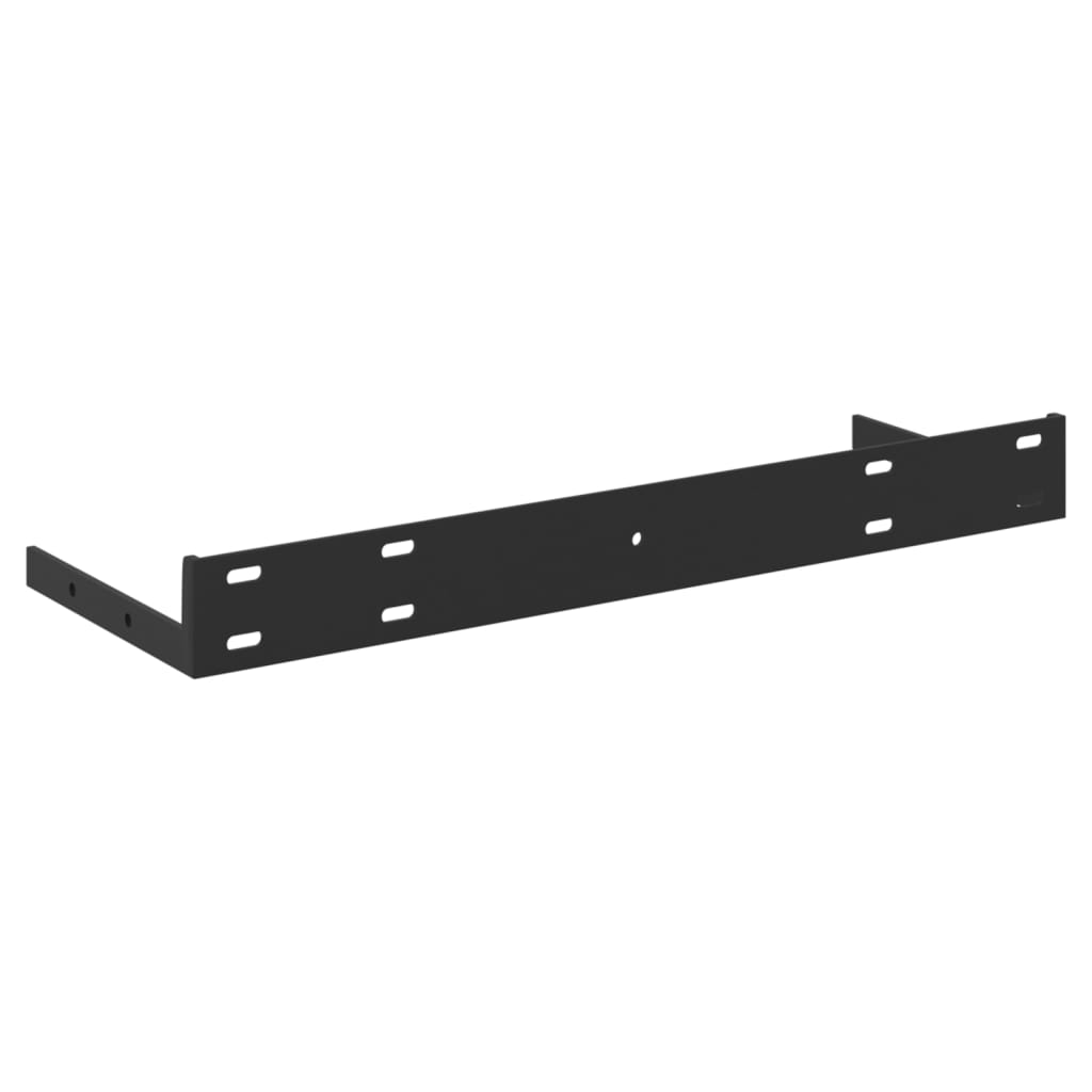 Raft De Perete Suspendat, Stejar Și Alb, 50X23X3,8 Cm, Mdf Culoarea Stejarului Și Alb