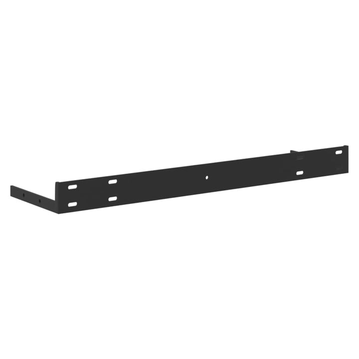 Rafturi Perete Suspendate 2 Buc. Alb/Stejar 50X23X3,8Cm Mdf Culoarea Stejarului Și Alb