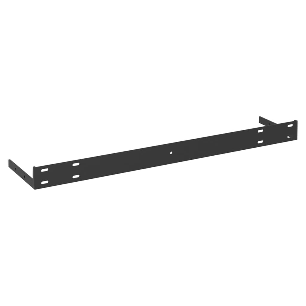 Rafturi Perete Suspendate 2 Buc. Alb/Stejar 60X23,5X3,8 Cm Mdf Culoarea Stejarului Și Alb