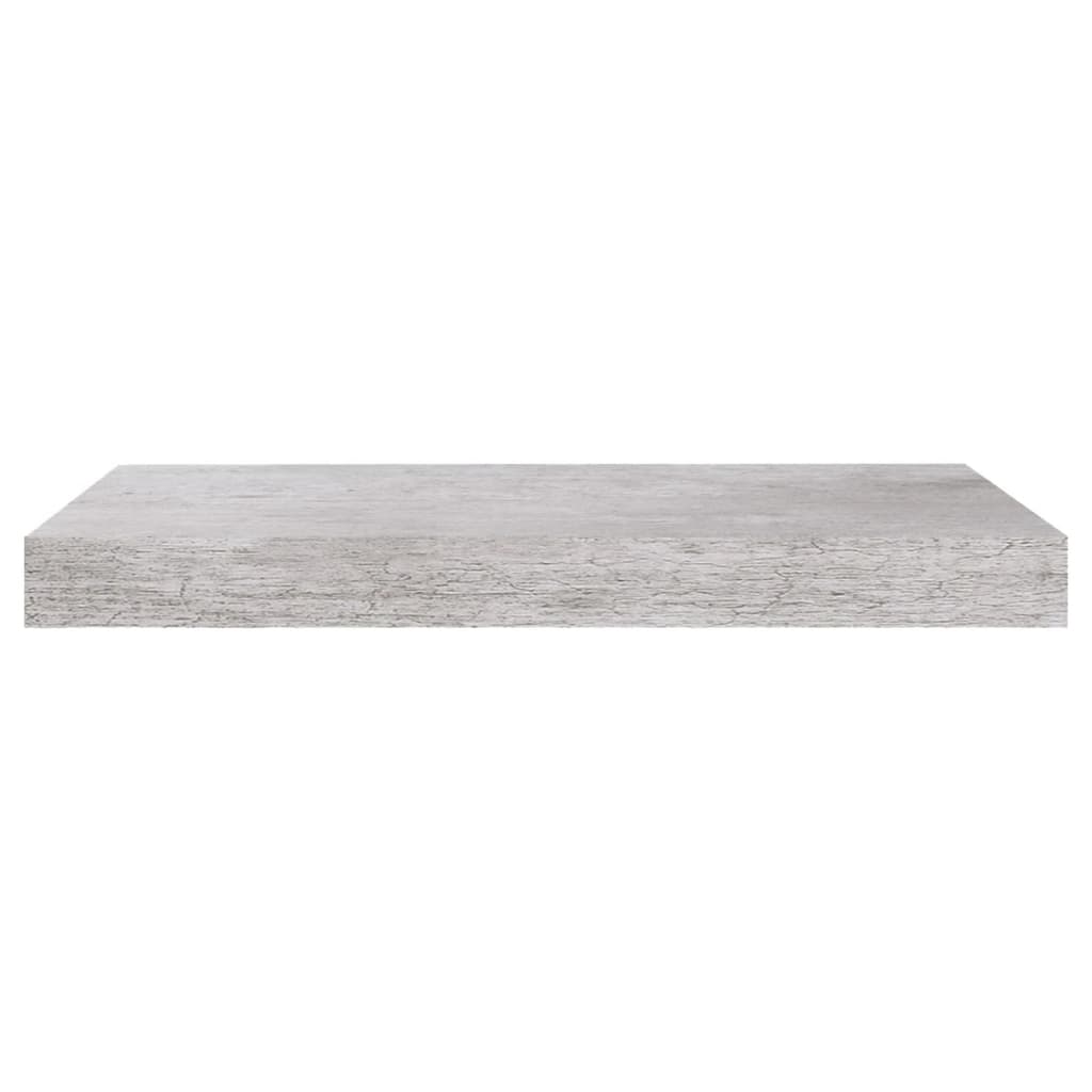 Raft De Perete Suspendat, , 50X23X3,8 Cm, Mdf Gri Beton