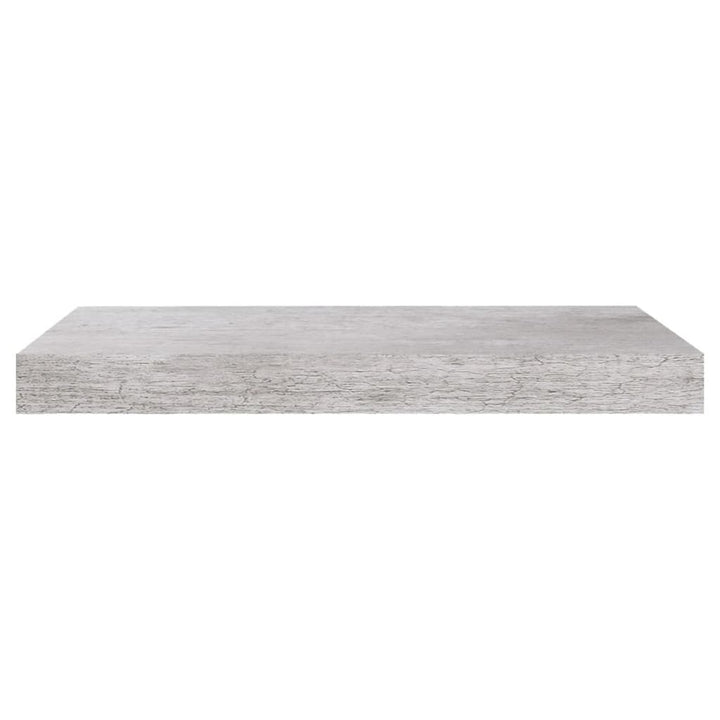 Raft De Perete Suspendat, , 50X23X3,8 Cm, Mdf Gri Beton