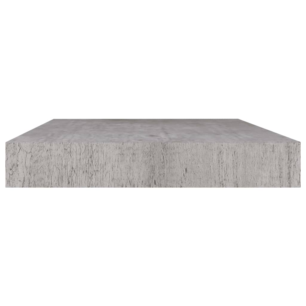 Raft De Perete Suspendat, , 50X23X3,8 Cm, Mdf Gri Beton