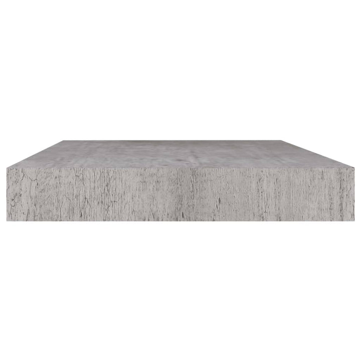 Raft De Perete Suspendat, , 50X23X3,8 Cm, Mdf Gri Beton