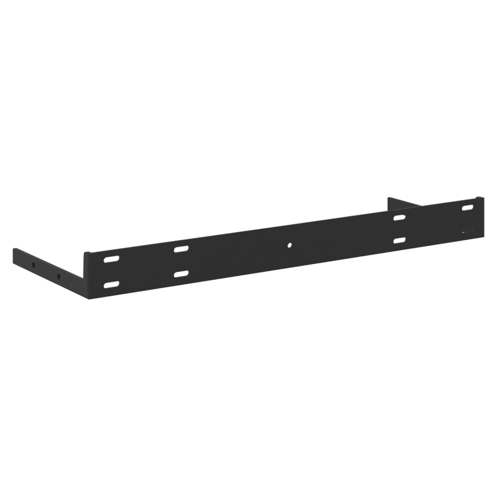 Rafturi Perete Suspendate, 4 Buc., , 50X23X3,8 Cm, Mdf Gri Beton