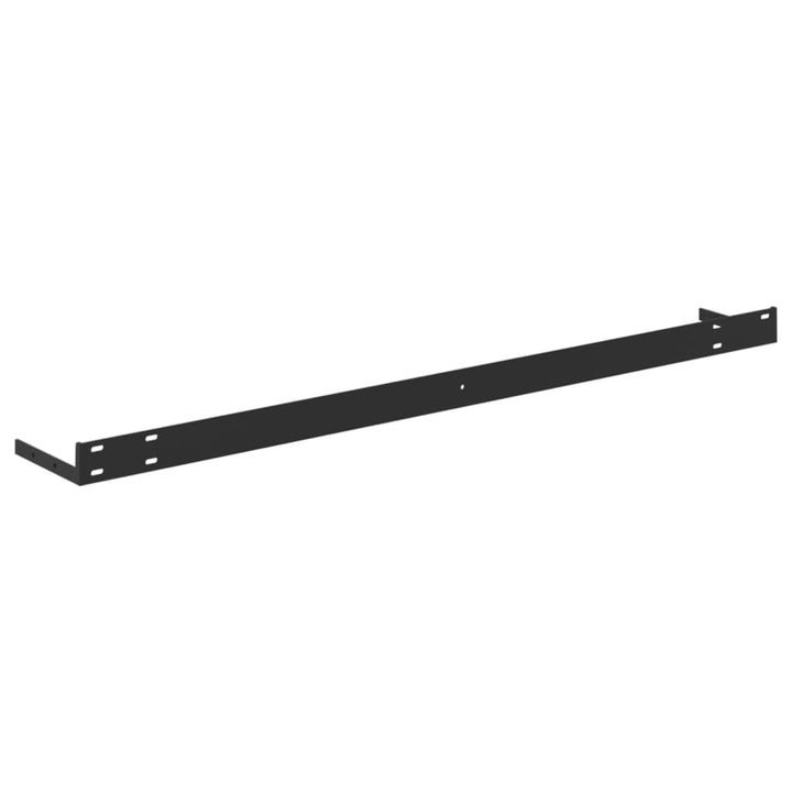 Rafturi Perete Suspendate 4 Buc. 90X23,5X3,8 Cm Mdf Gri Beton