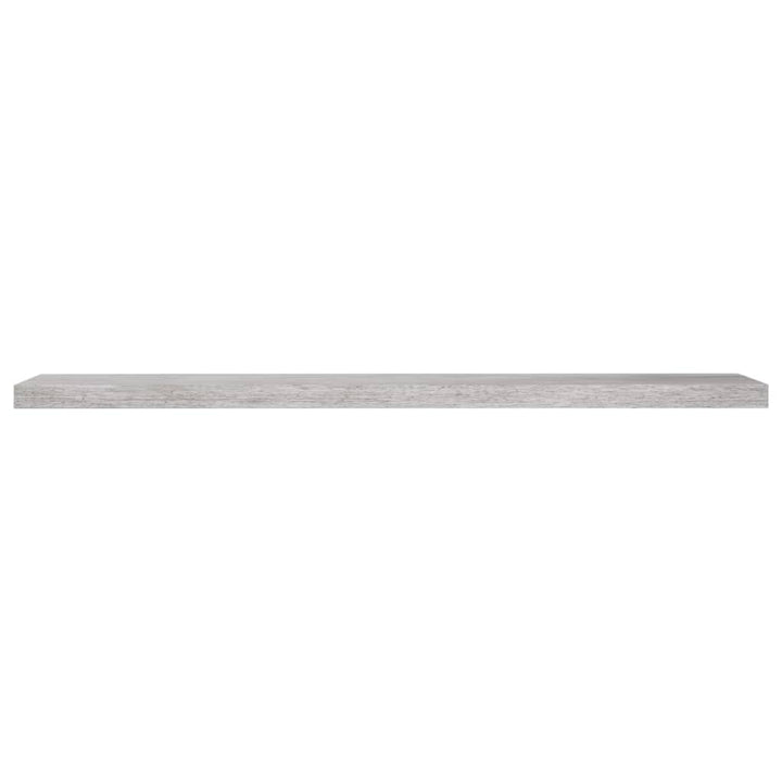 Raft De Perete Suspendat, , 120X23,5X3,8 Cm, Mdf Gri Beton
