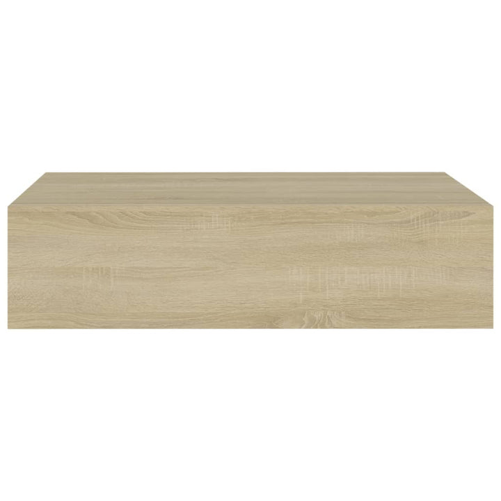 Dulapuri De Perete Cu Sertar, 2 Buc., , 40X23,5X10 Cm Mdf Stejar