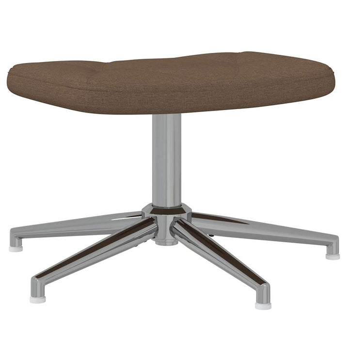 Scaun De Relaxare Cu Taburet, , Textil