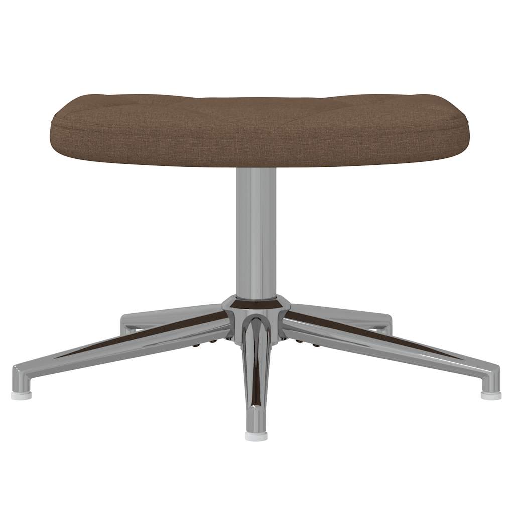 Scaun De Relaxare Cu Taburet, , Textil