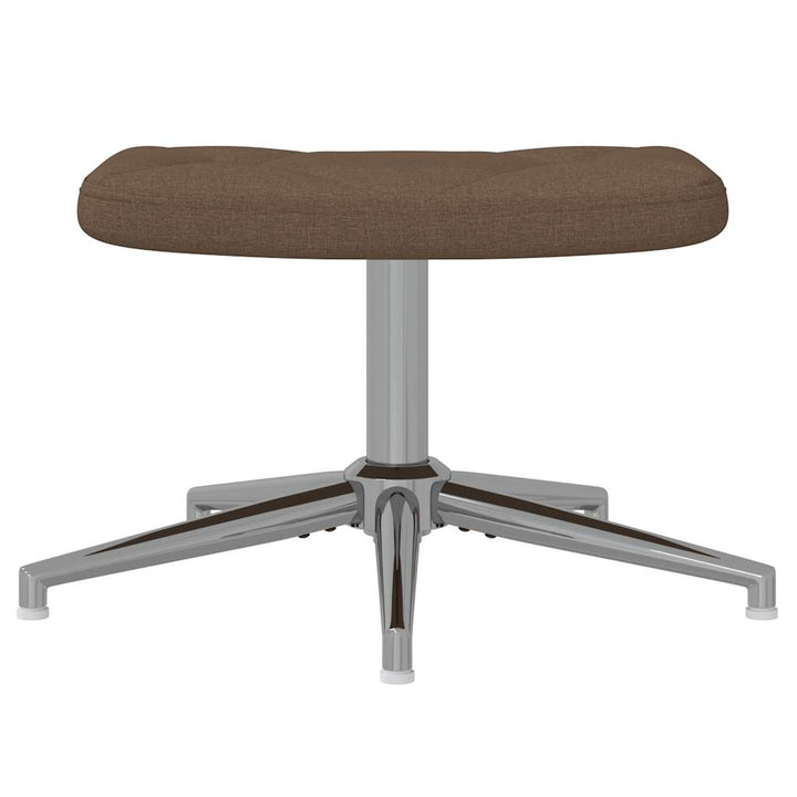 Scaun De Relaxare Cu Taburet, , Textil