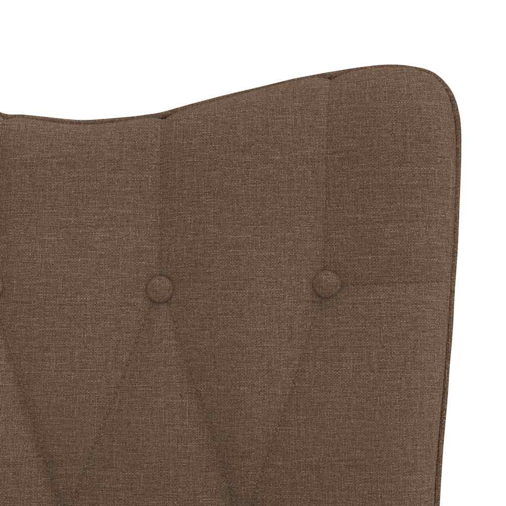 Scaun De Relaxare Cu Taburet, , Textil