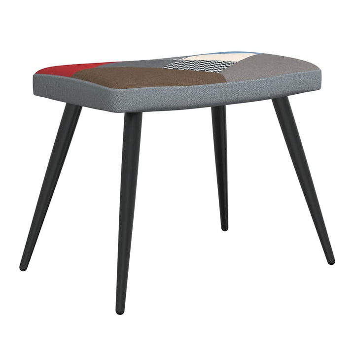 Scaun De Relaxare Cu Taburet, Textil, Petice