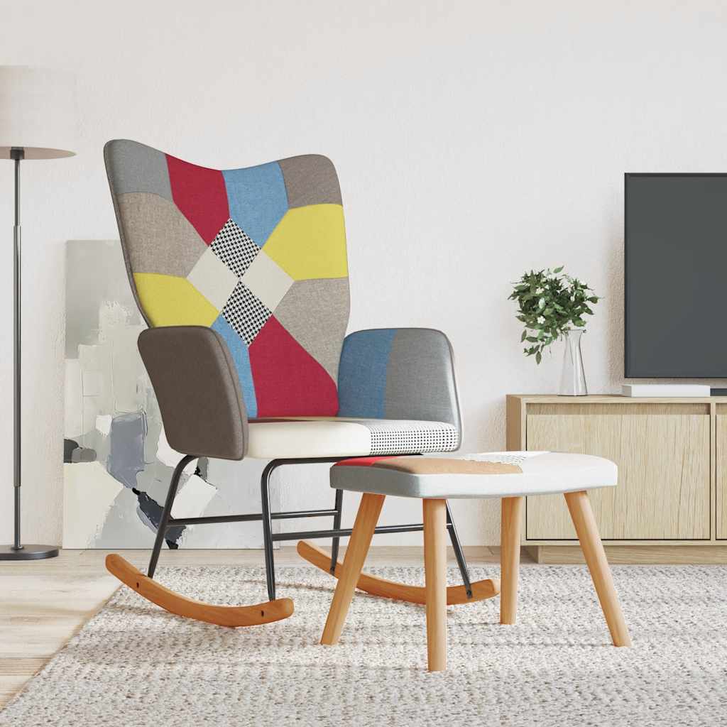 Scaun Balansoar, Mozaic, Material Textil