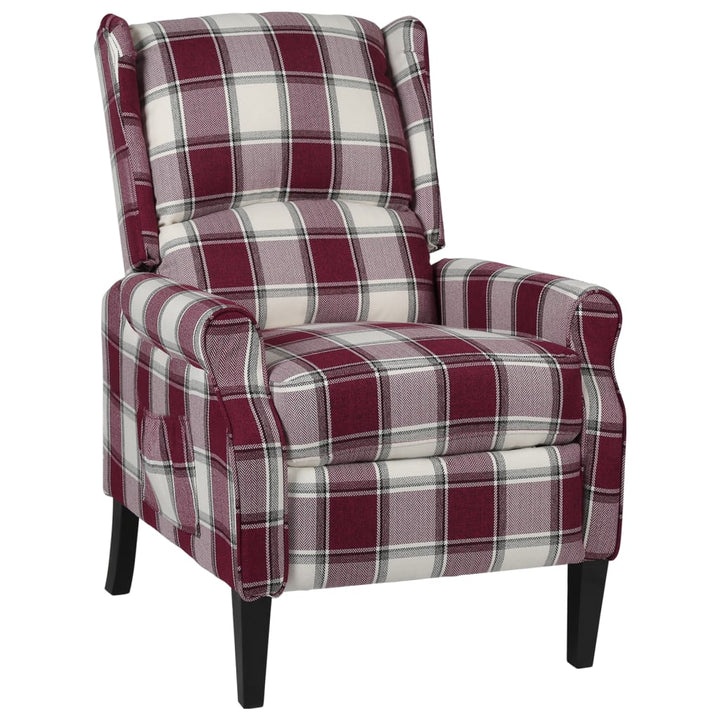 Fotoliu Rabatabil, Gri Și Alb, Material Textil