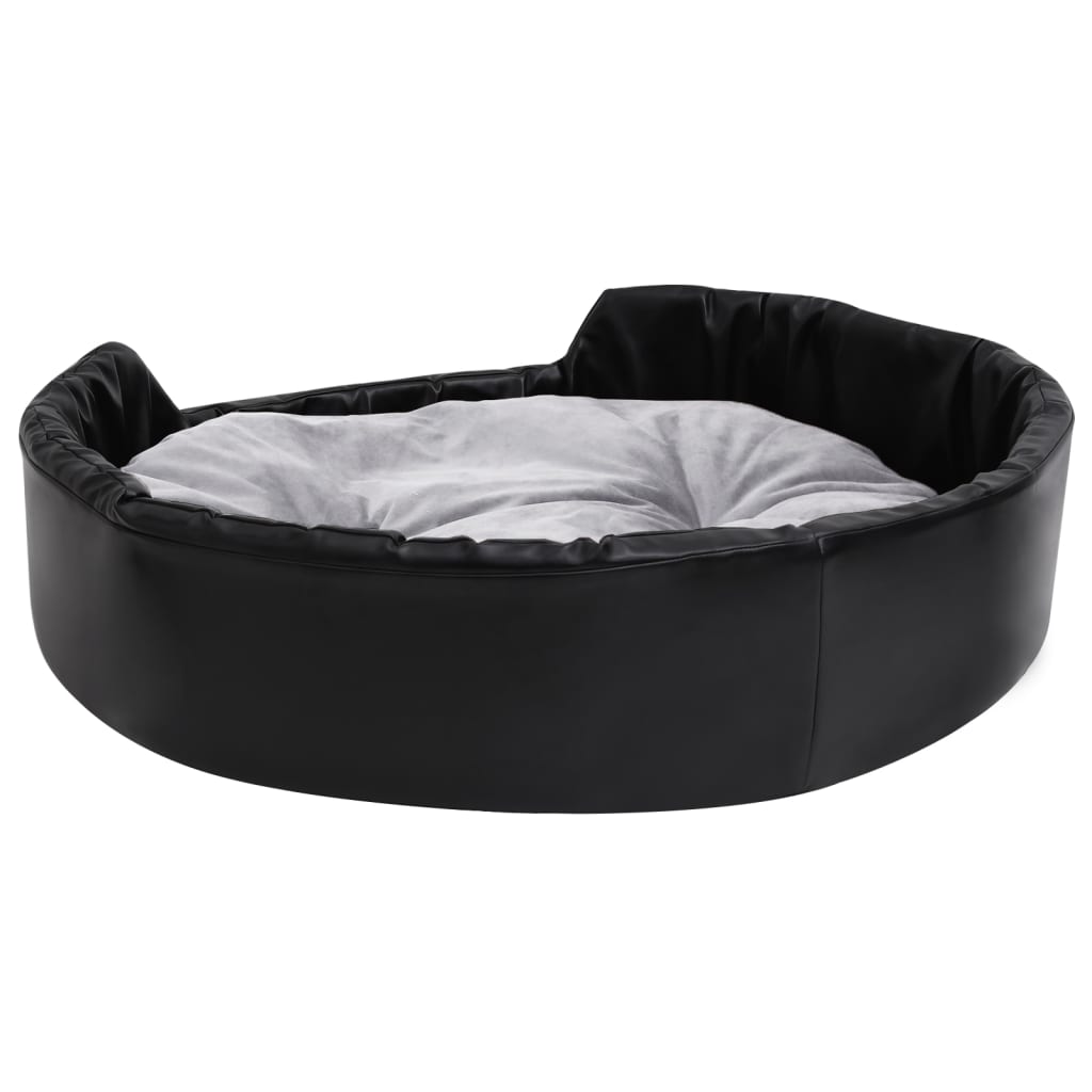 Pat Pentru Câini, Negru/, , Pluș/Piele Ecologică