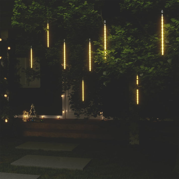 Lumini De Meteoriți 8 Buc. Colorat 288 Led-Uri Int./Ext.