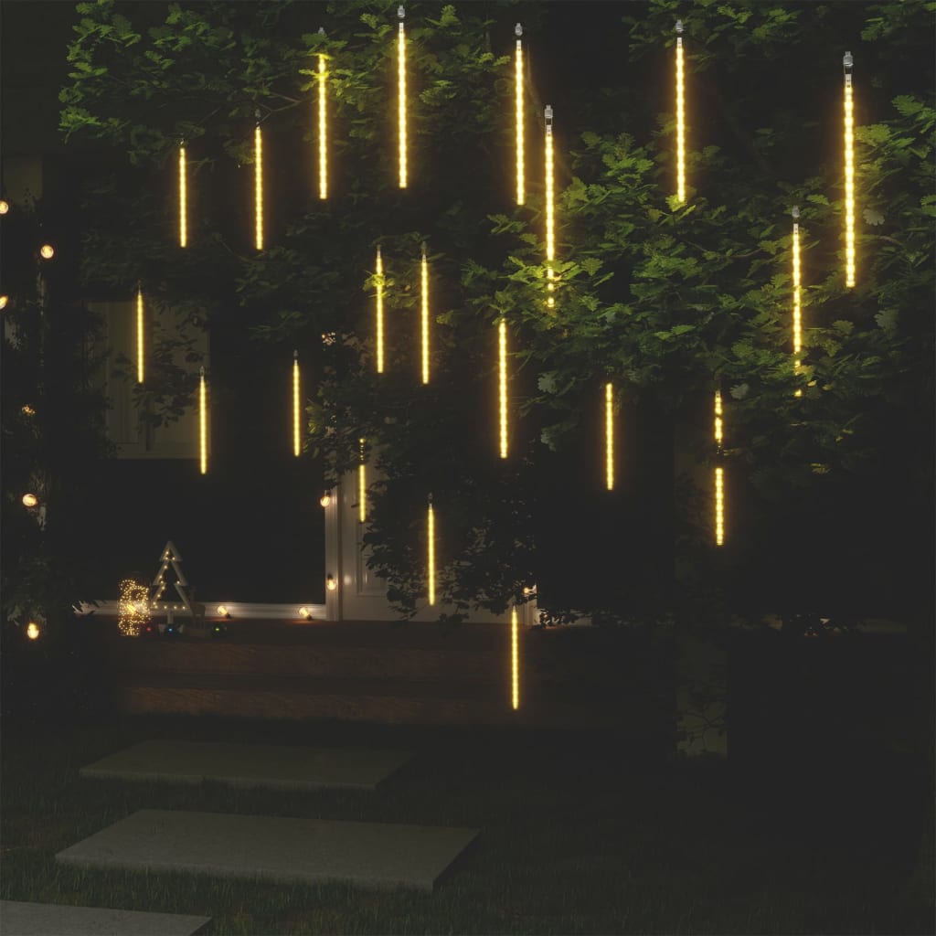 Lumini De Meteoriți 8 Buc. Colorat 288 Led-Uri Int./Ext.