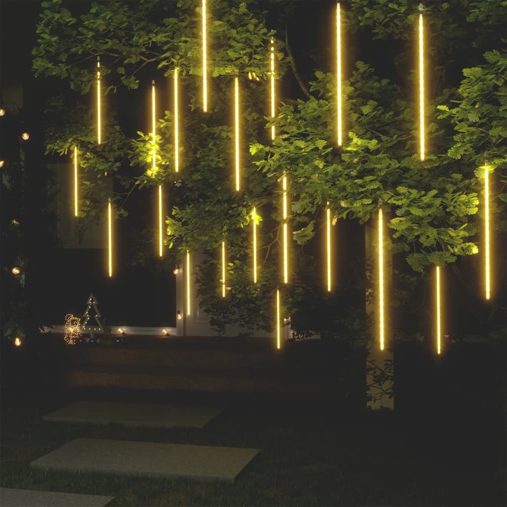 Lumini De Meteoriți 8 Buc. Colorat 288 Led-Uri Int./Ext.