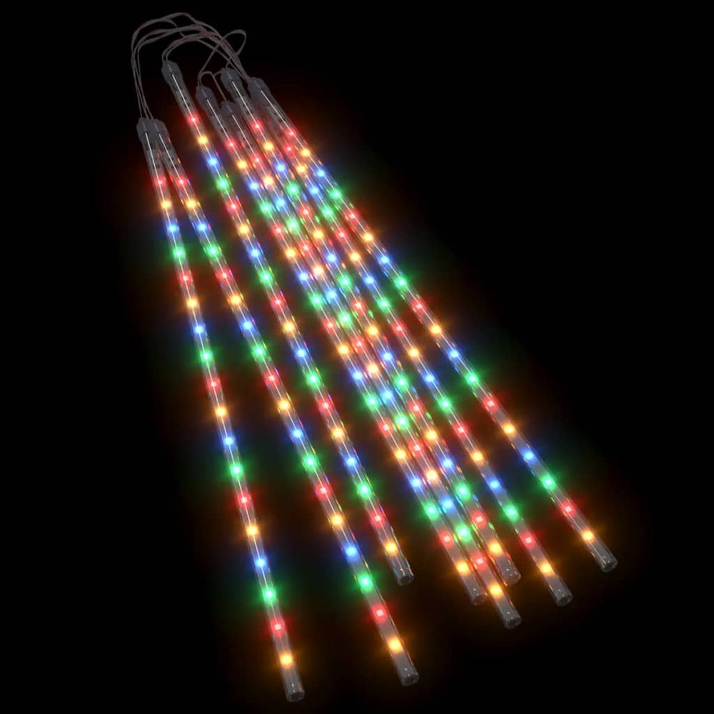 Lumini De Meteoriți 8 Buc. Colorat 288 Led-Uri Int./Ext.