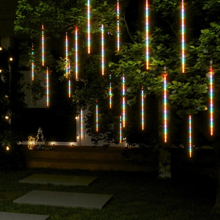 Lumini De Meteoriți 8 Buc. Colorat 288 Led-Uri Int./Ext.