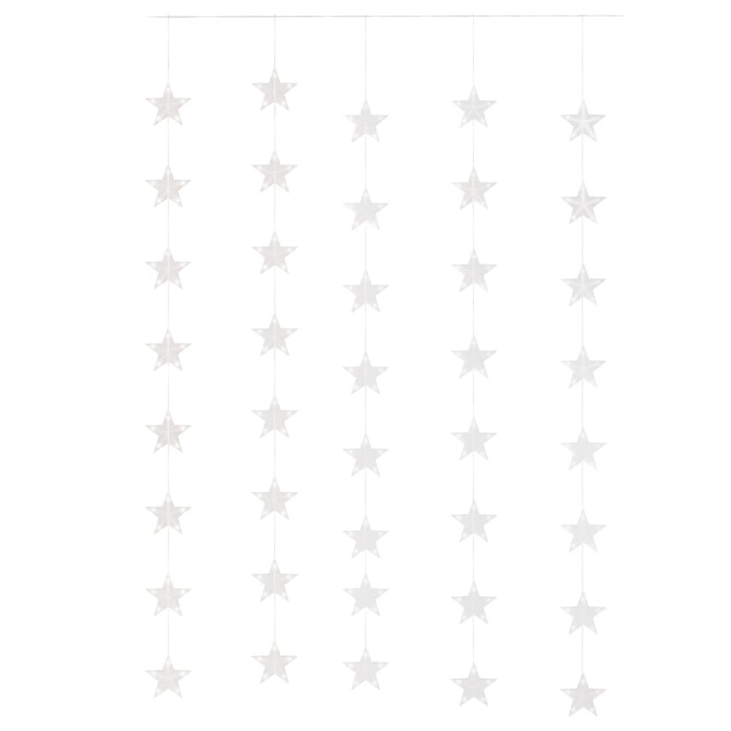 Instalație Lumini Tip Perdea Stele 200 Led 8 Funcții