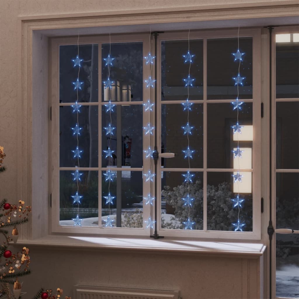 Instalație Lumini Tip Perdea Stele 200 Led 8 Funcții