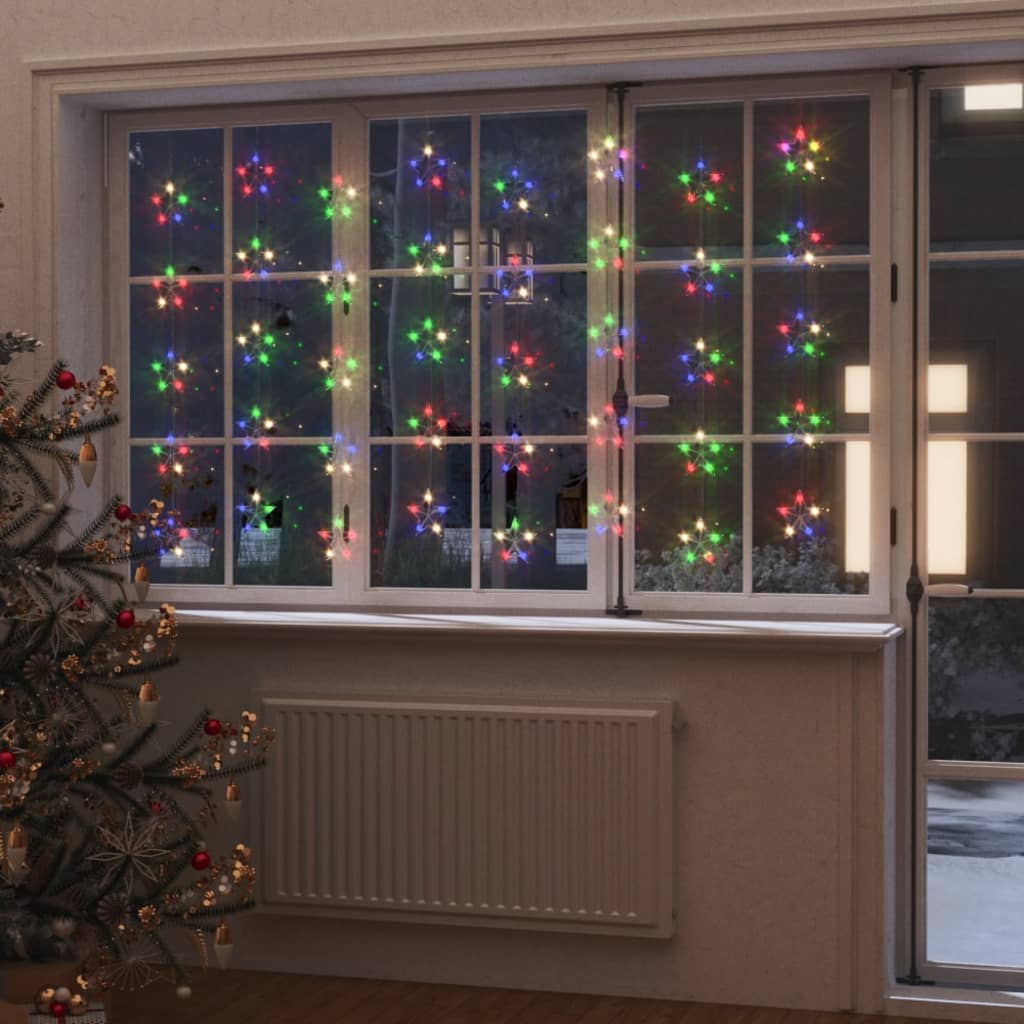 Instalație Lumini Tip Perdea Stele 200 Led 8 Funcții