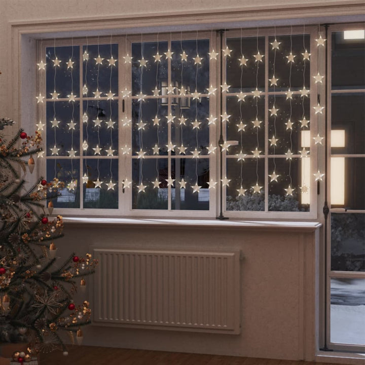 Instalație Lumini Tip Perdea Stele 200 Led 8 Funcții
