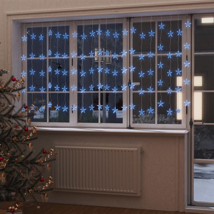 Instalație Lumini Tip Perdea Stele 200 Led 8 Funcții