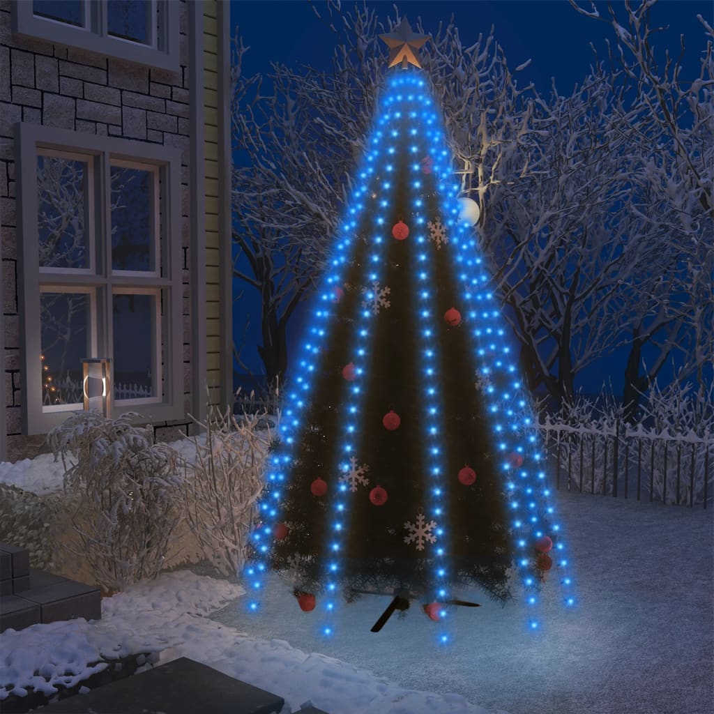 Instalație Brad De Crăciun Cu 150 Led-Uri Colorate