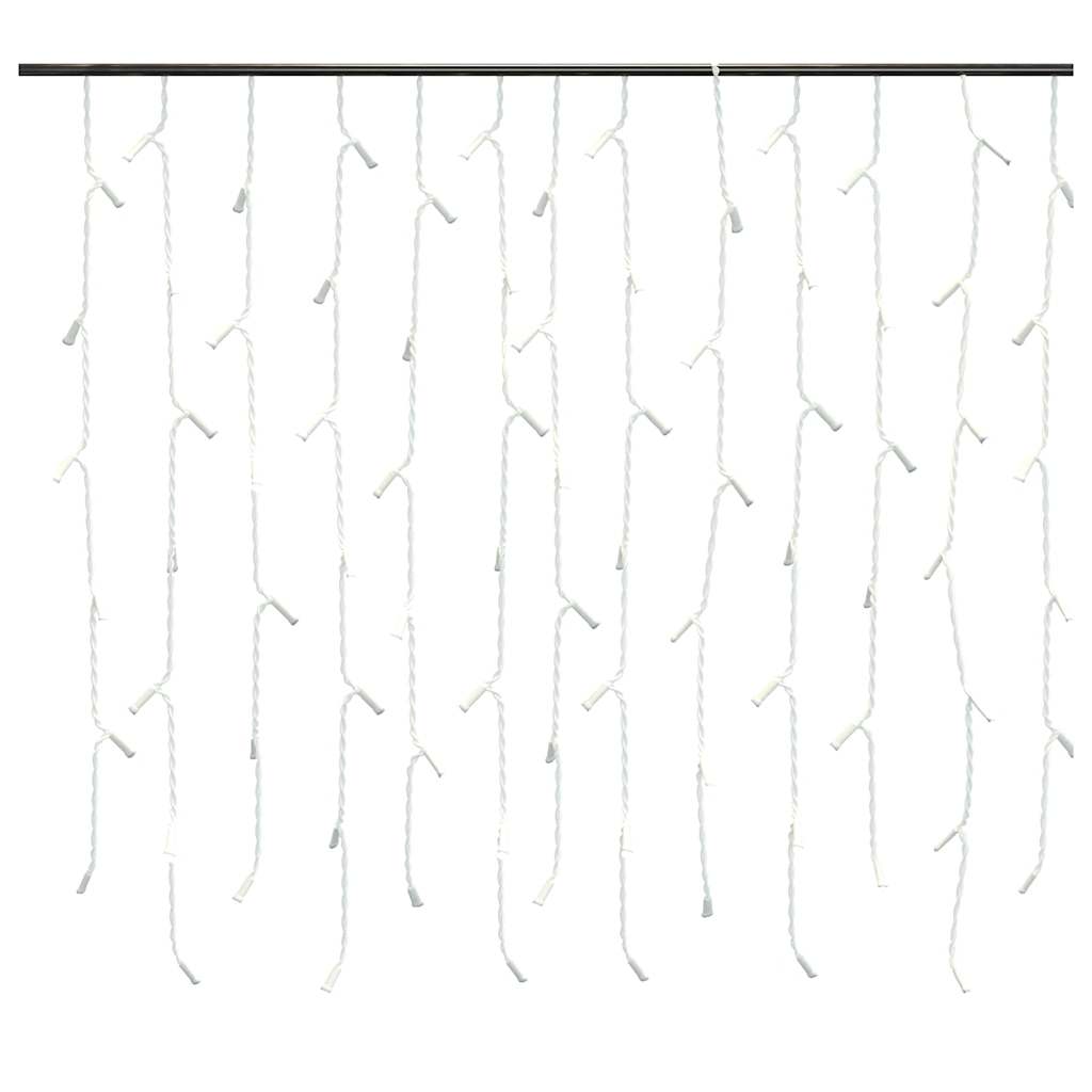 Lumini De Perdea Tip Gheață 400 Led-Uri 10 M 8 Funcții