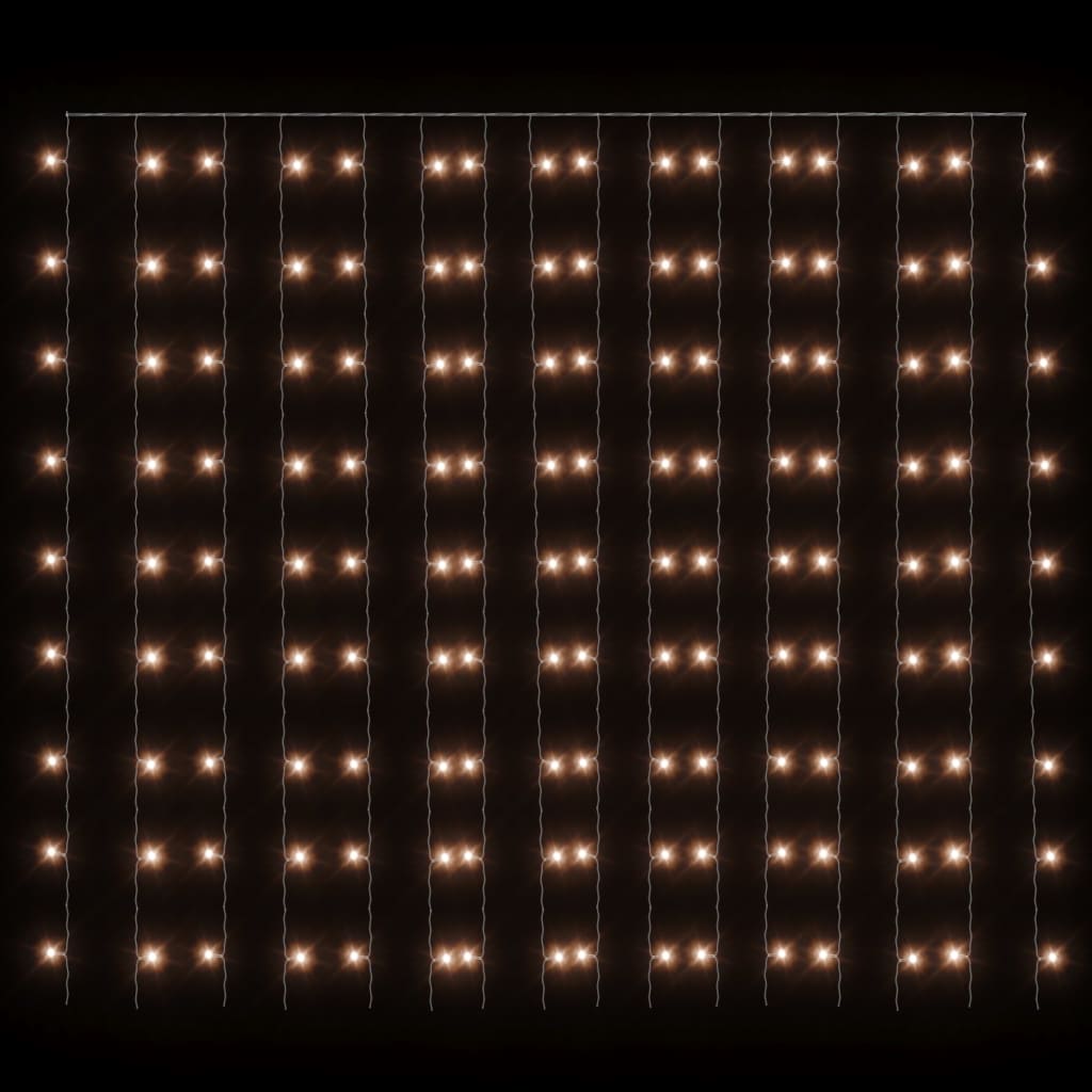 Instalație Lumini Tip Perdea 300 Led 3X3 M 8 Funcții