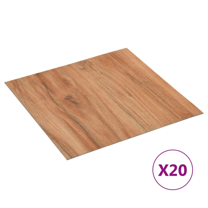 Plăci De Pardoseală Autoadezive, 20 Buc., Gri, Pvc, 1,86 M²
