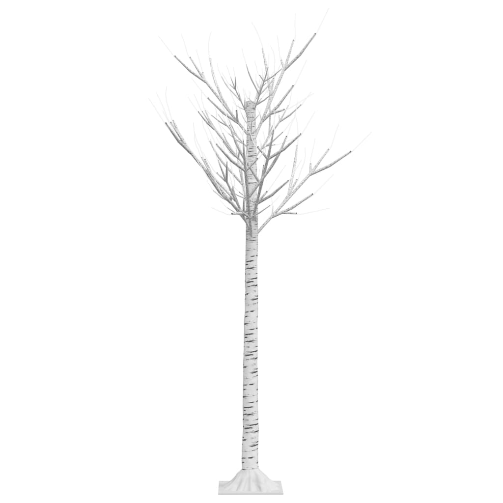 Pom Crăciun 140 Led-Uri 1,5 M Salcie Interior/Exterior