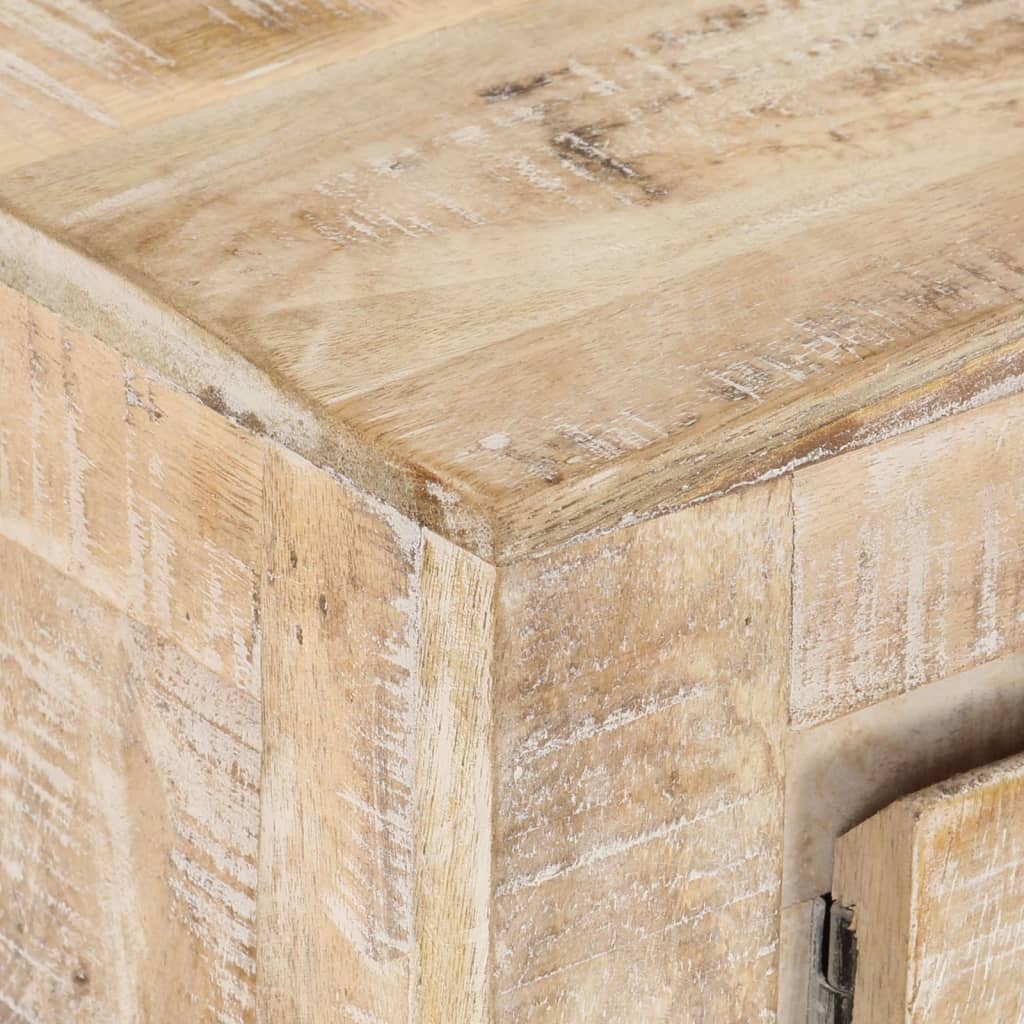 Comodă Tv, 110X35X46 Cm, Lemn Masiv De Mango