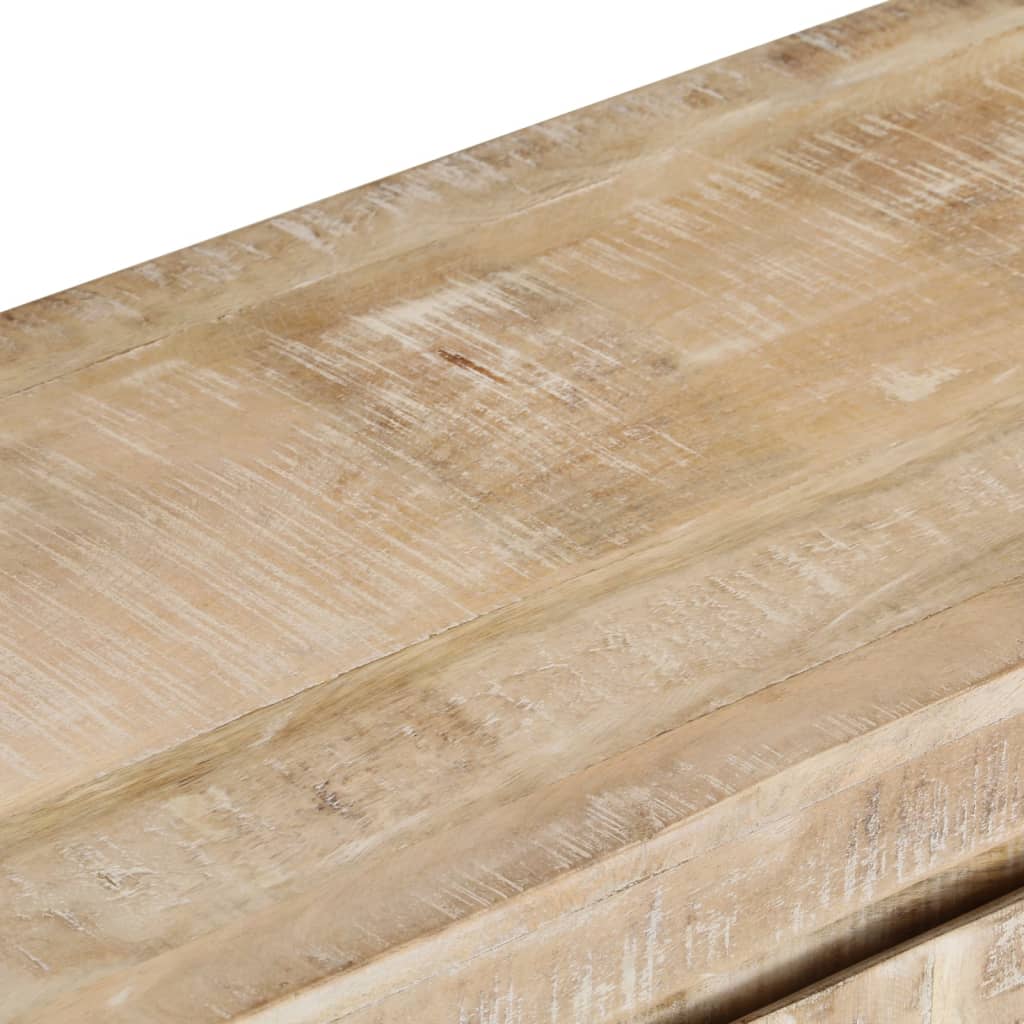 Comodă Tv, 110X35X46 Cm, Lemn Masiv De Mango