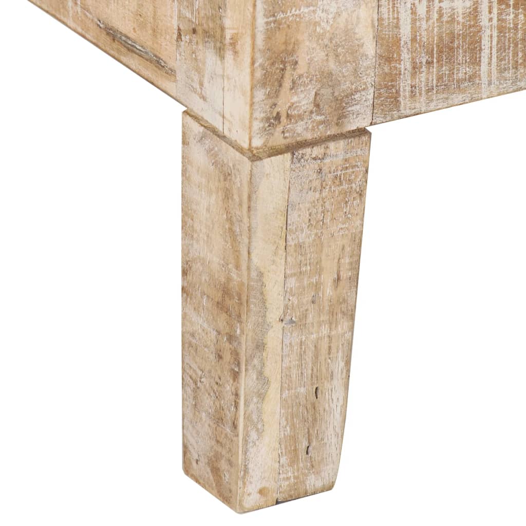 Comodă Tv, 110X35X46 Cm, Lemn Masiv De Mango