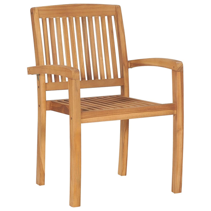 Set Mobilier De Grădină, 5 Piese, Din Lemn Masiv De Tec