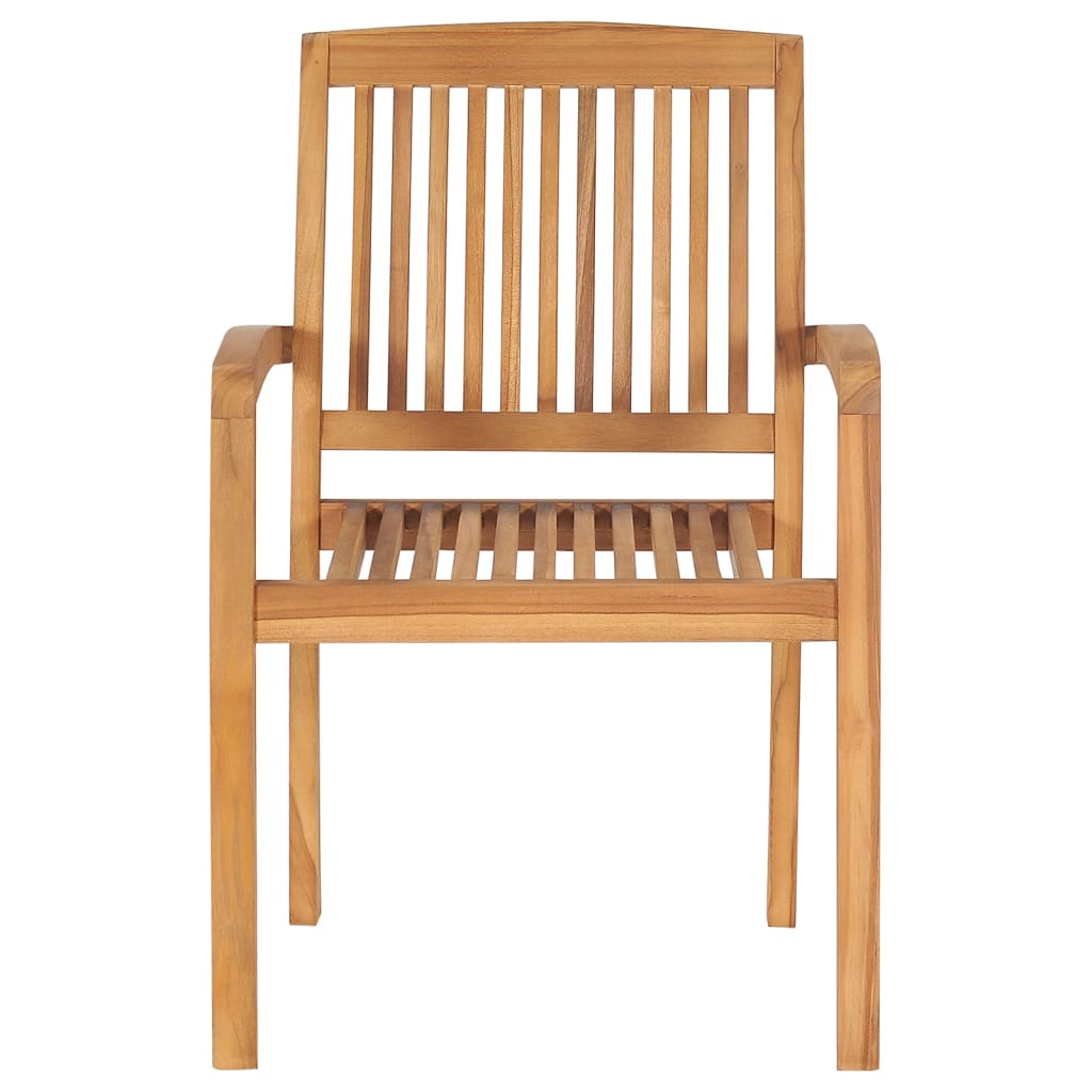 Set Mobilier De Grădină, 5 Piese, Din Lemn Masiv De Tec