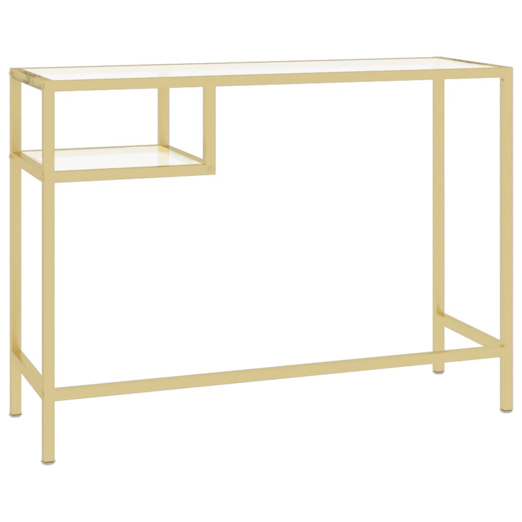 Birou De Calculator Transparent 100X36X74 Cm Sticlă Securizată