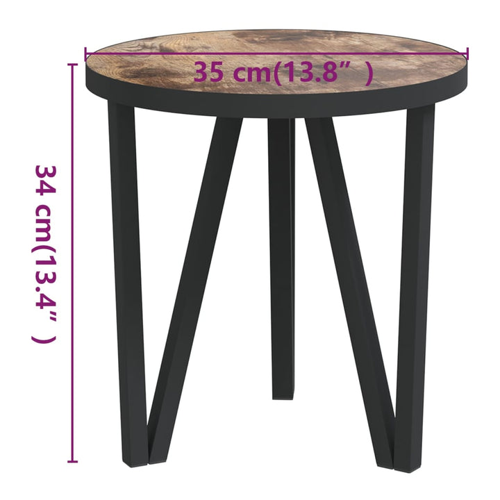 Masă De Ceai, , Ø35 Cm, Mdf