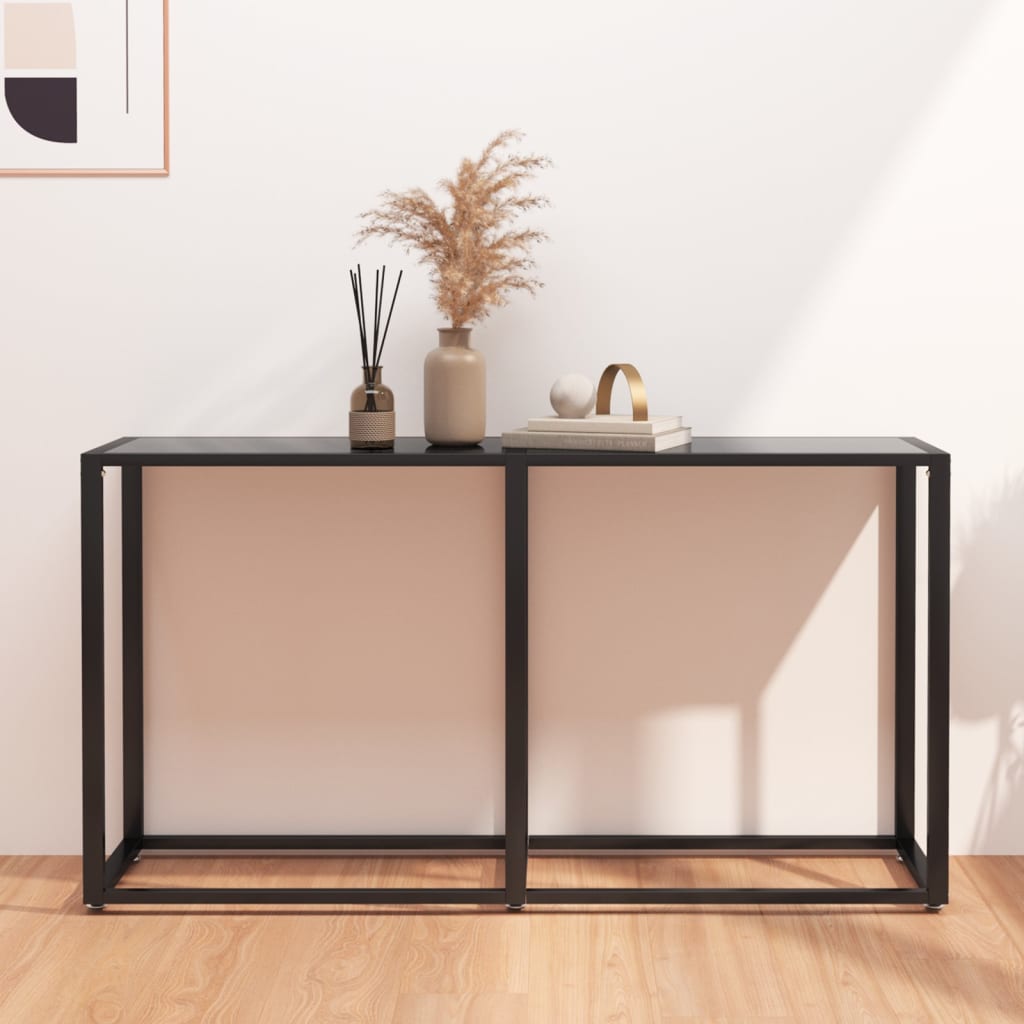 Masă Consolă, , 140X35X75,5 Cm, Sticlă Securizată